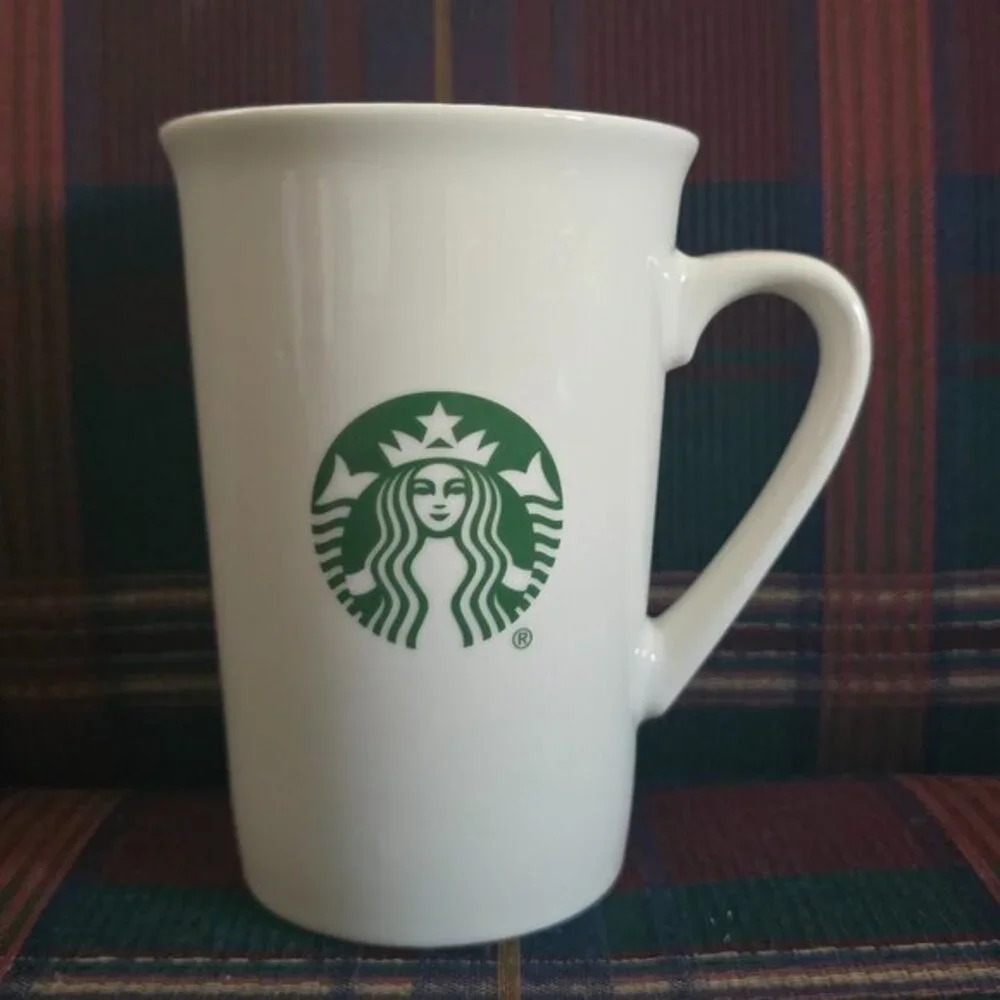 Starbucks 2019 Classic Coffee Mug White Ceramic Tall‎ 16  Siren